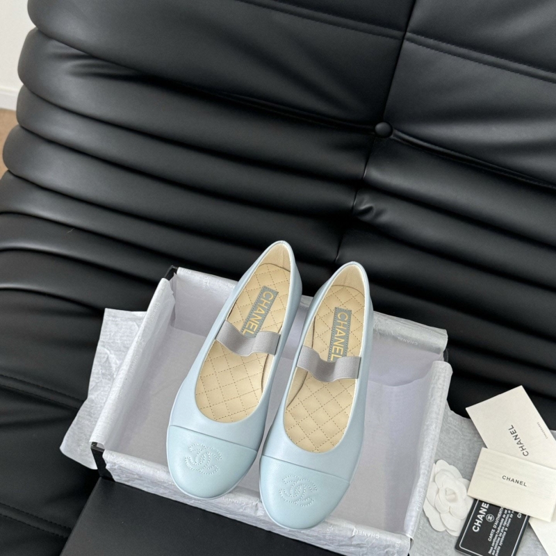 Ch*el flat shoes